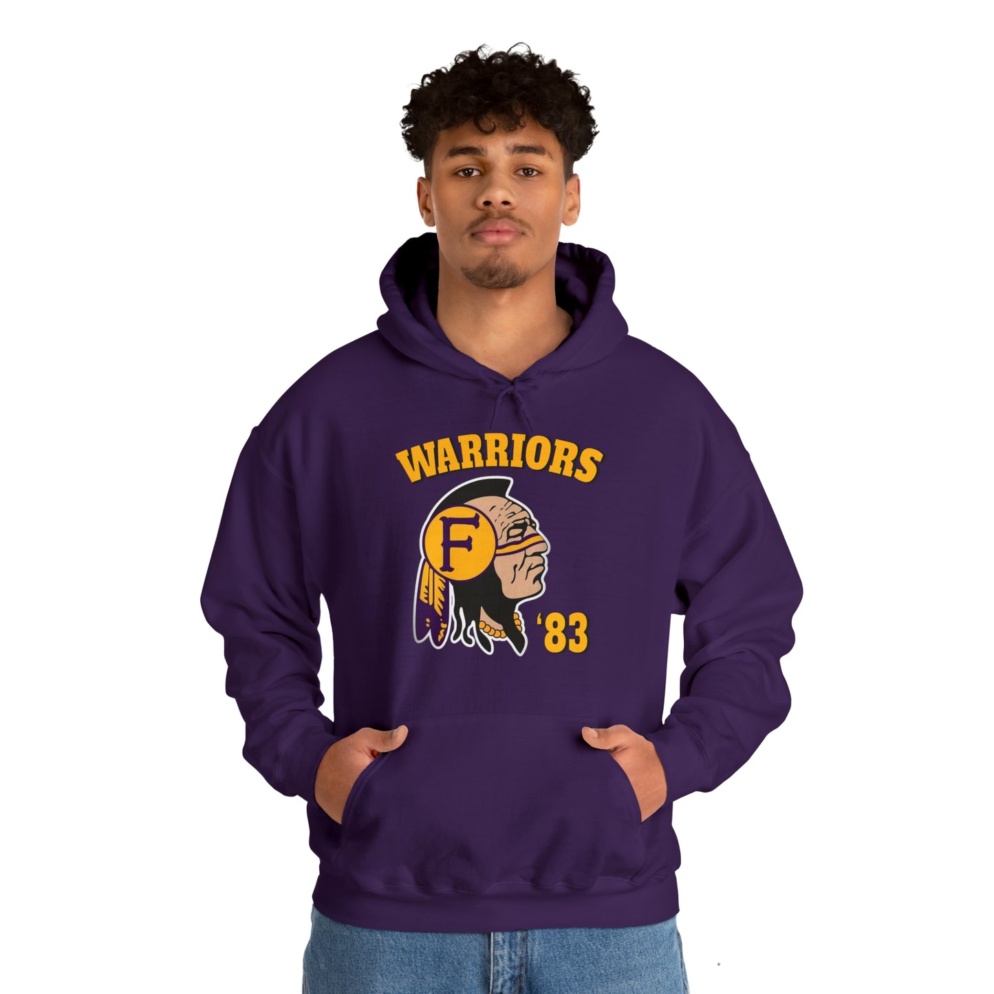 Warriors 83 - Unisex Heavy Blend™ Hooded Sweatshirt