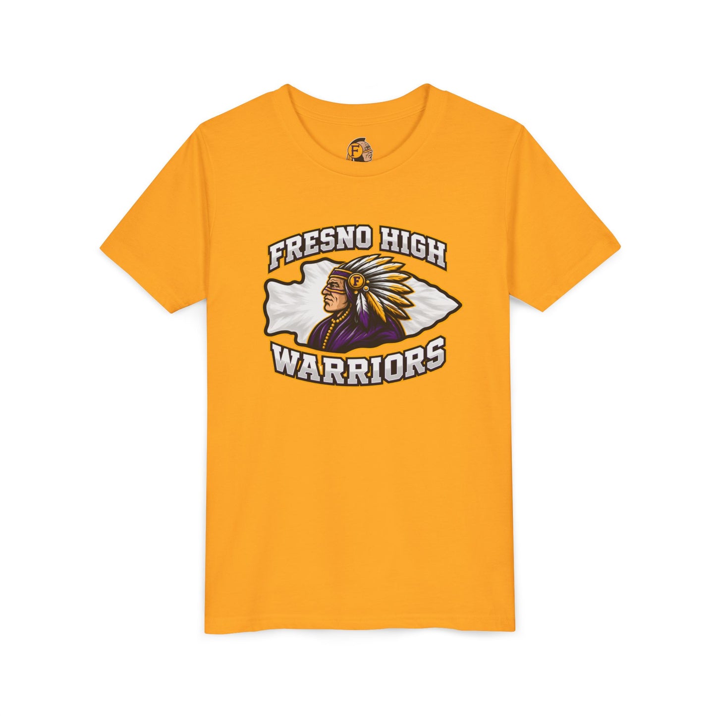 Youth Tee - Fresno High Warriors Logo Shirt