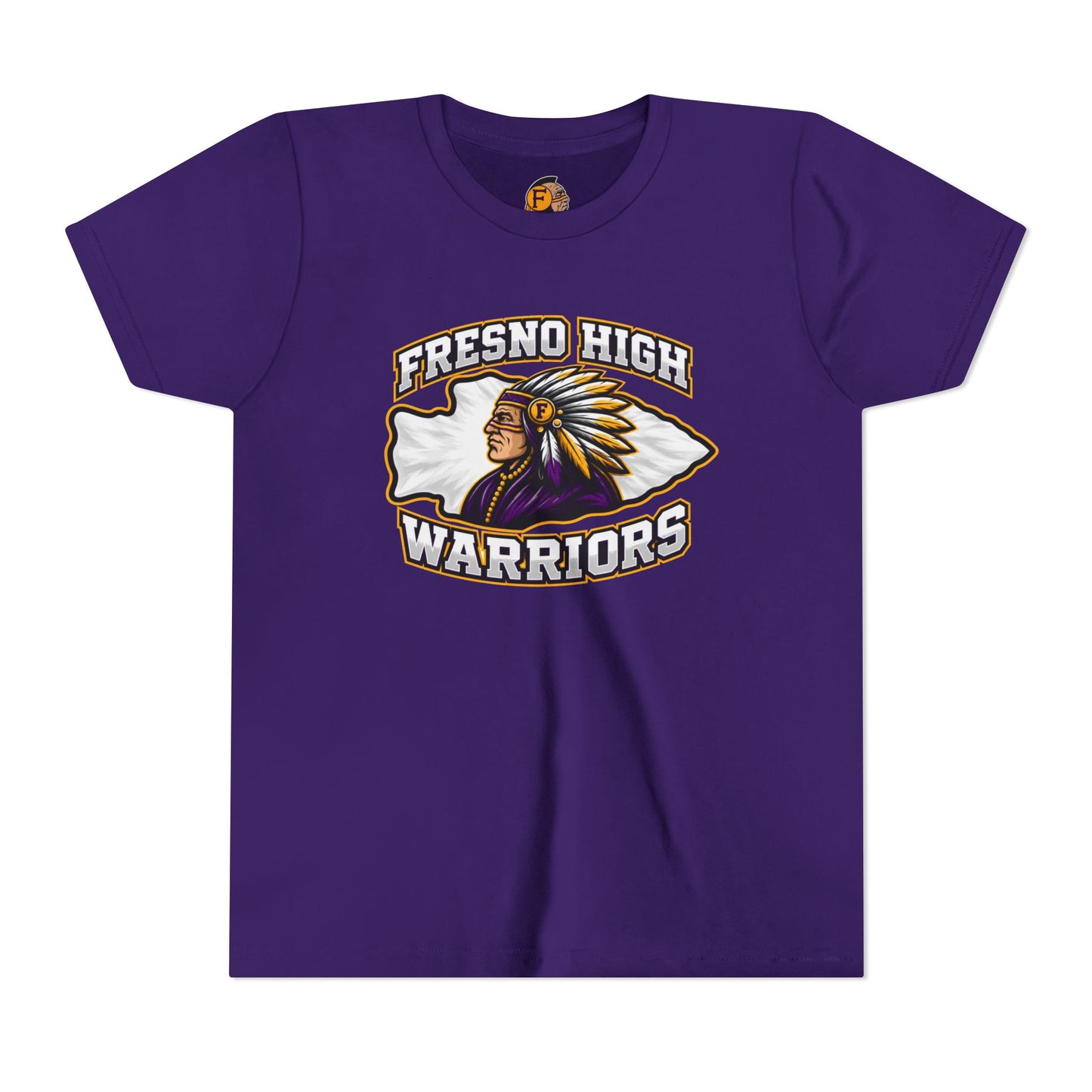 Youth Tee - Fresno High Warriors Logo Shirt