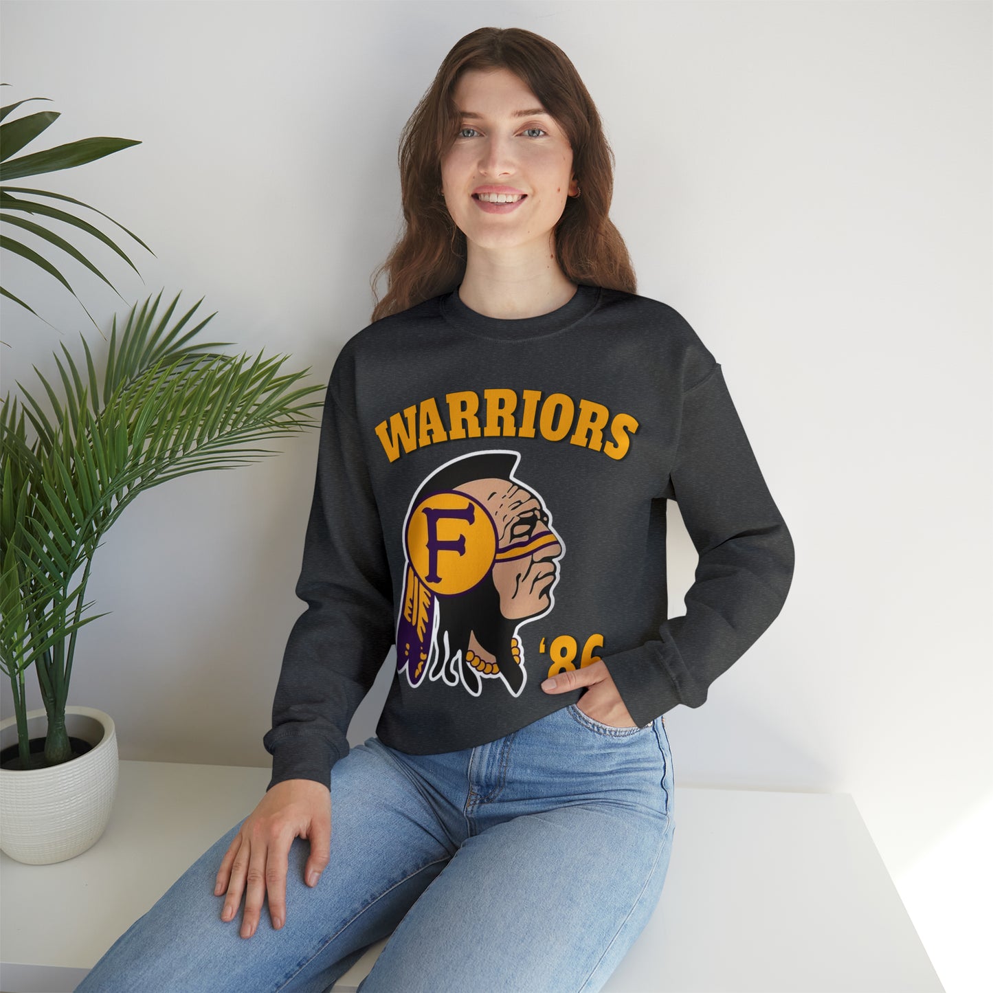 Warriors 86 - Unisex Heavy Blend™ Crewneck Sweatshirt