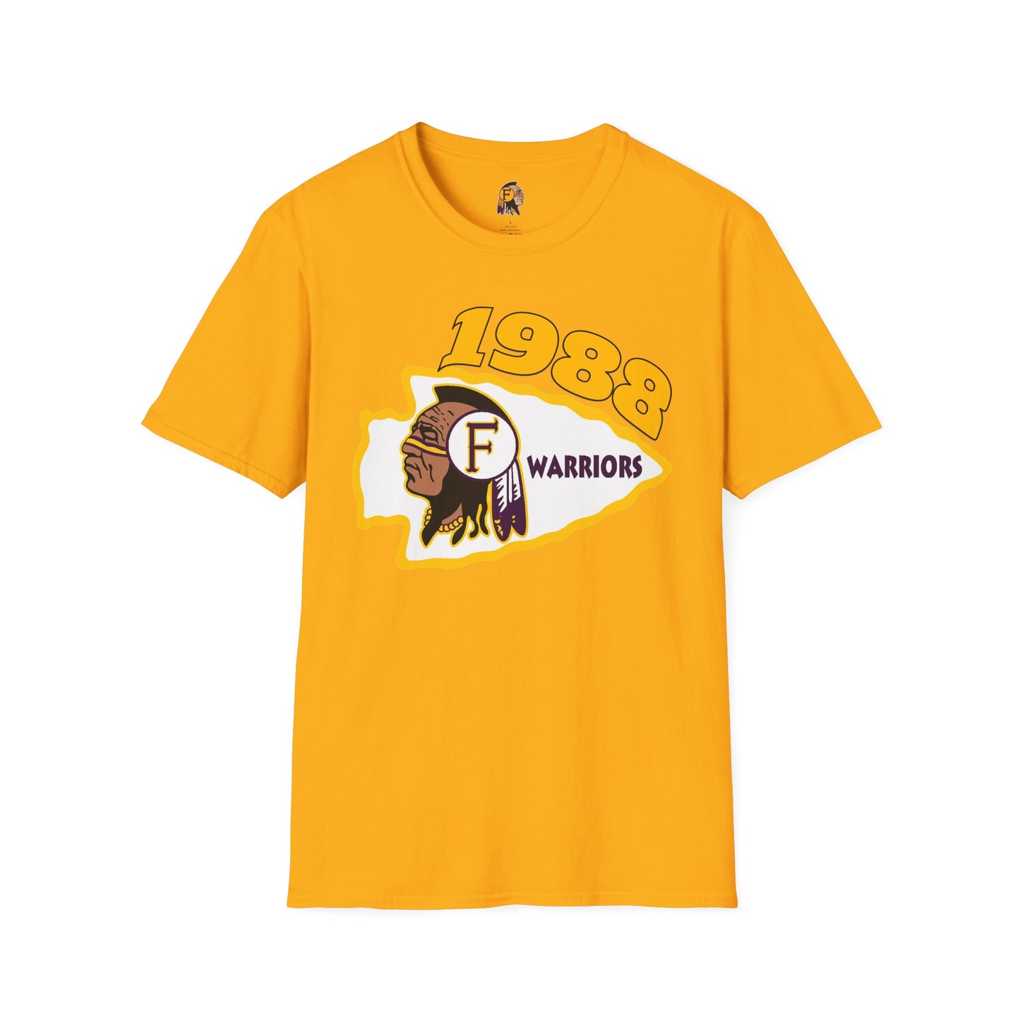 1988 Warriors Vintage Logo T-Shirt