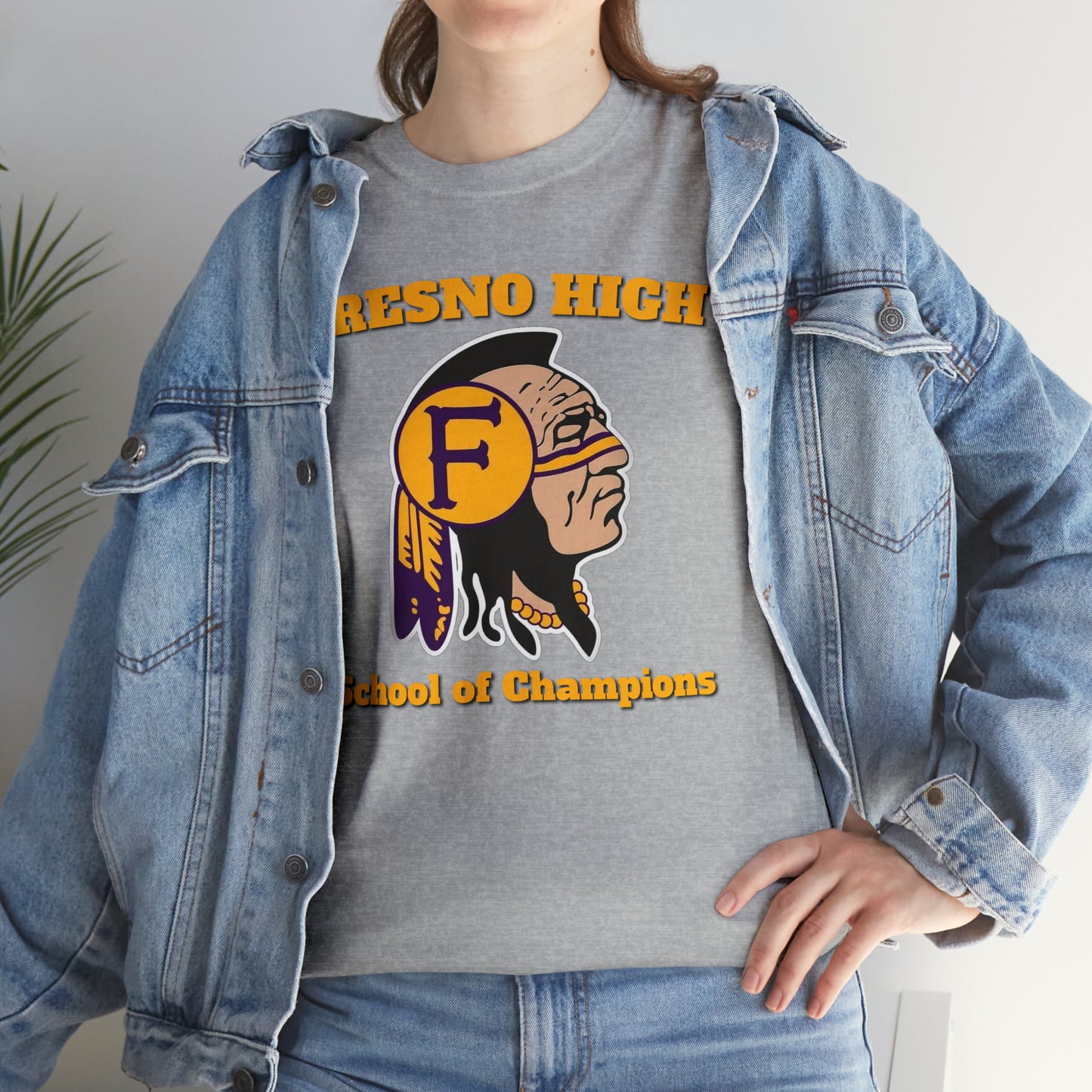 Fresno High School of Champions - Unisex Heavy Cotton Tee