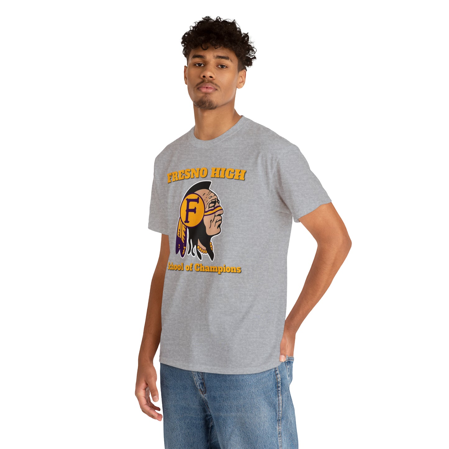 Fresno High School of Champions - Unisex Heavy Cotton Tee