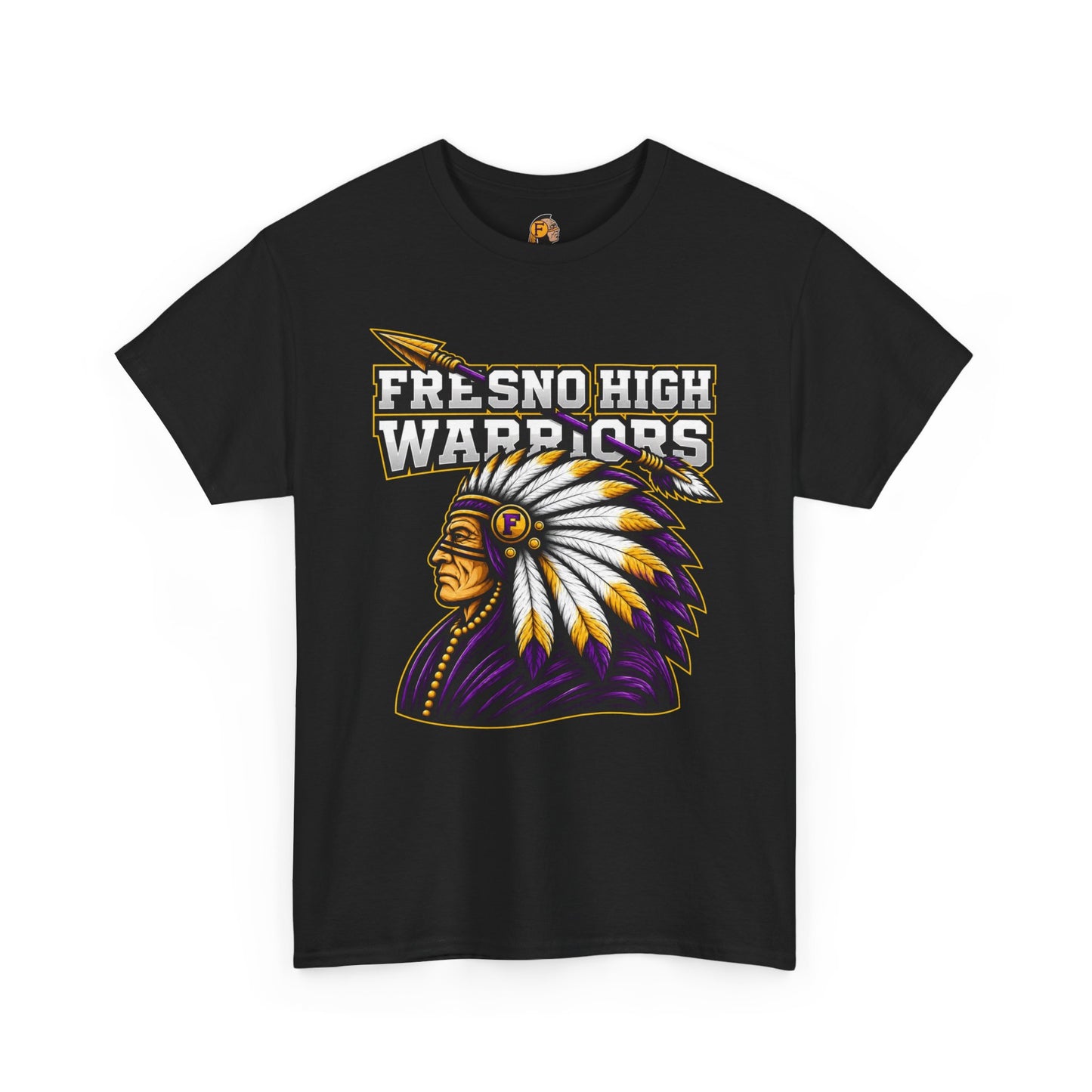 Fresno High Warriors Spear 2026 Unisex Heavy Cotton Tee