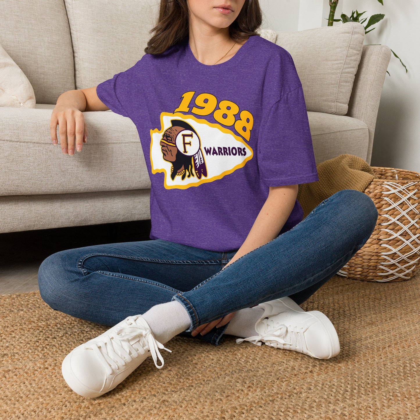 1988 Warriors Vintage Logo T-Shirt