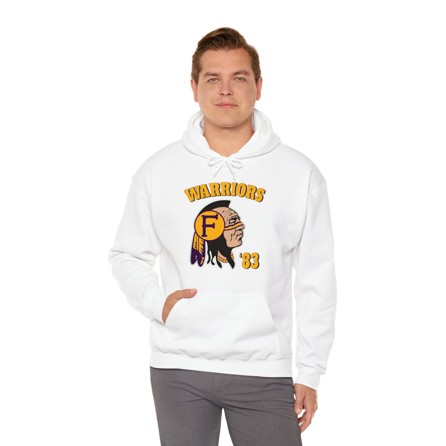 Warriors 83 - Unisex Heavy Blend™ Hooded Sweatshirt