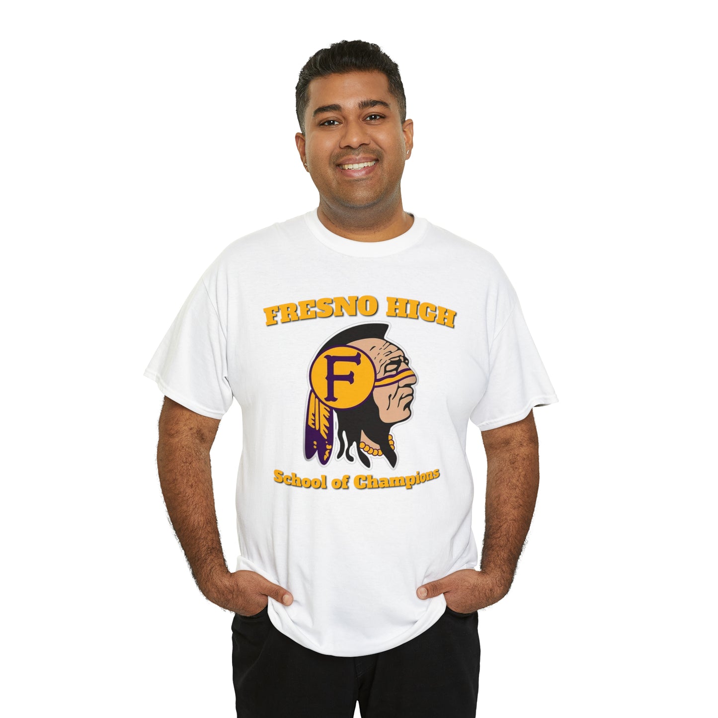 Fresno High School of Champions - Unisex Heavy Cotton Tee