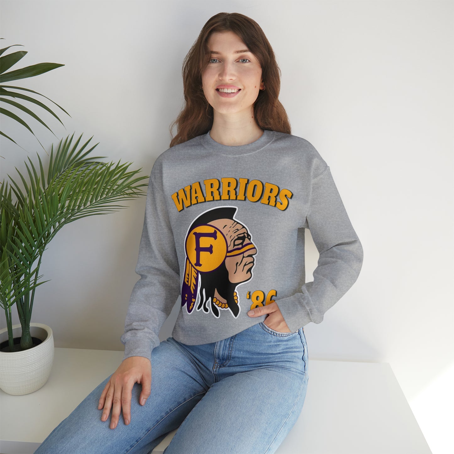 Warriors 86 - Unisex Heavy Blend™ Crewneck Sweatshirt