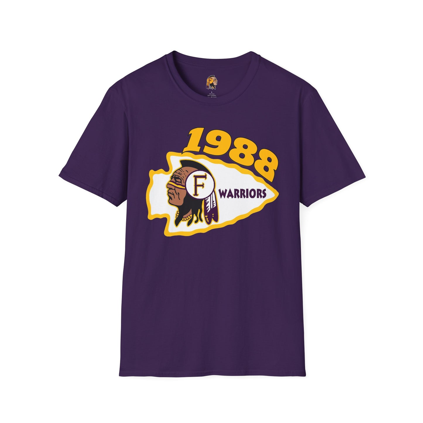 1988 Warriors Vintage Logo T-Shirt