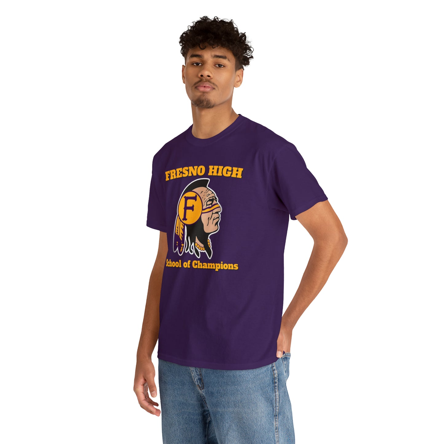 Fresno High School of Champions - Unisex Heavy Cotton Tee