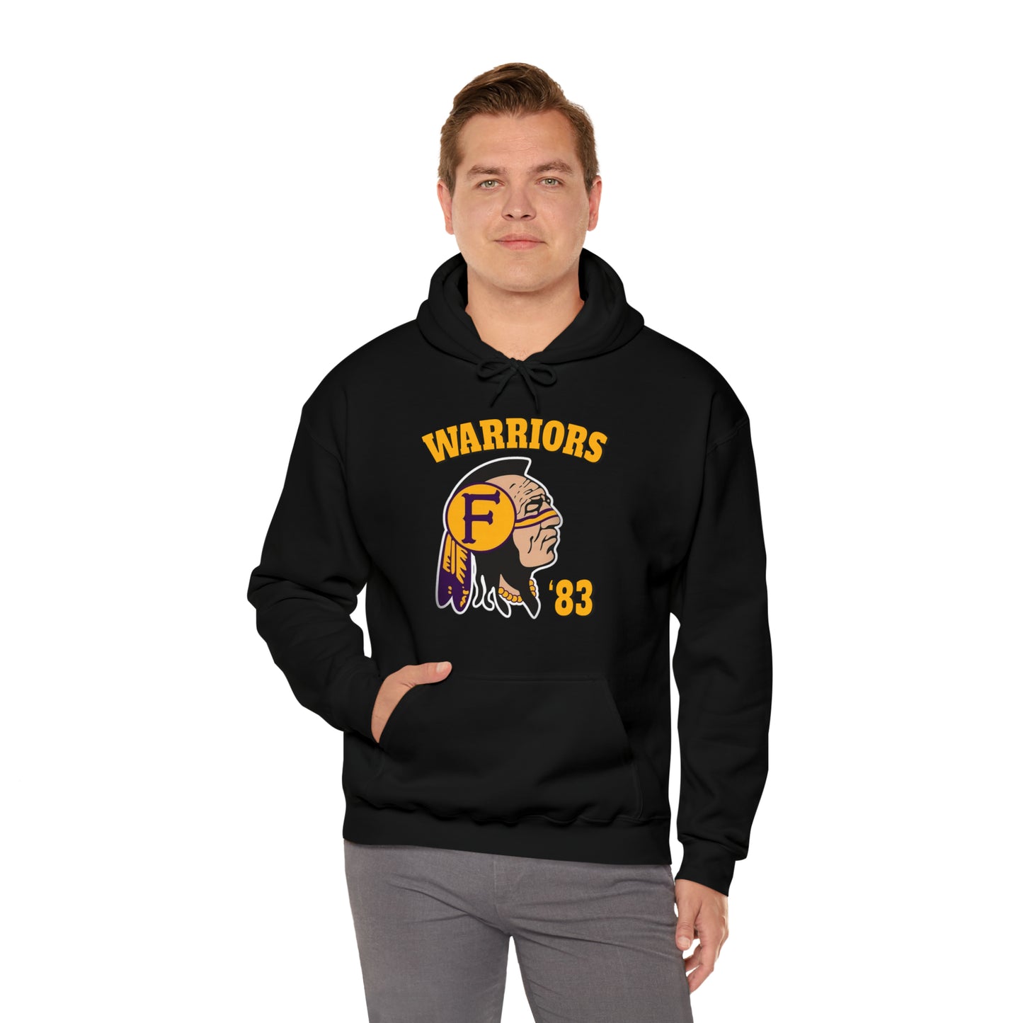 Warriors 83 - Unisex Heavy Blend™ Hooded Sweatshirt