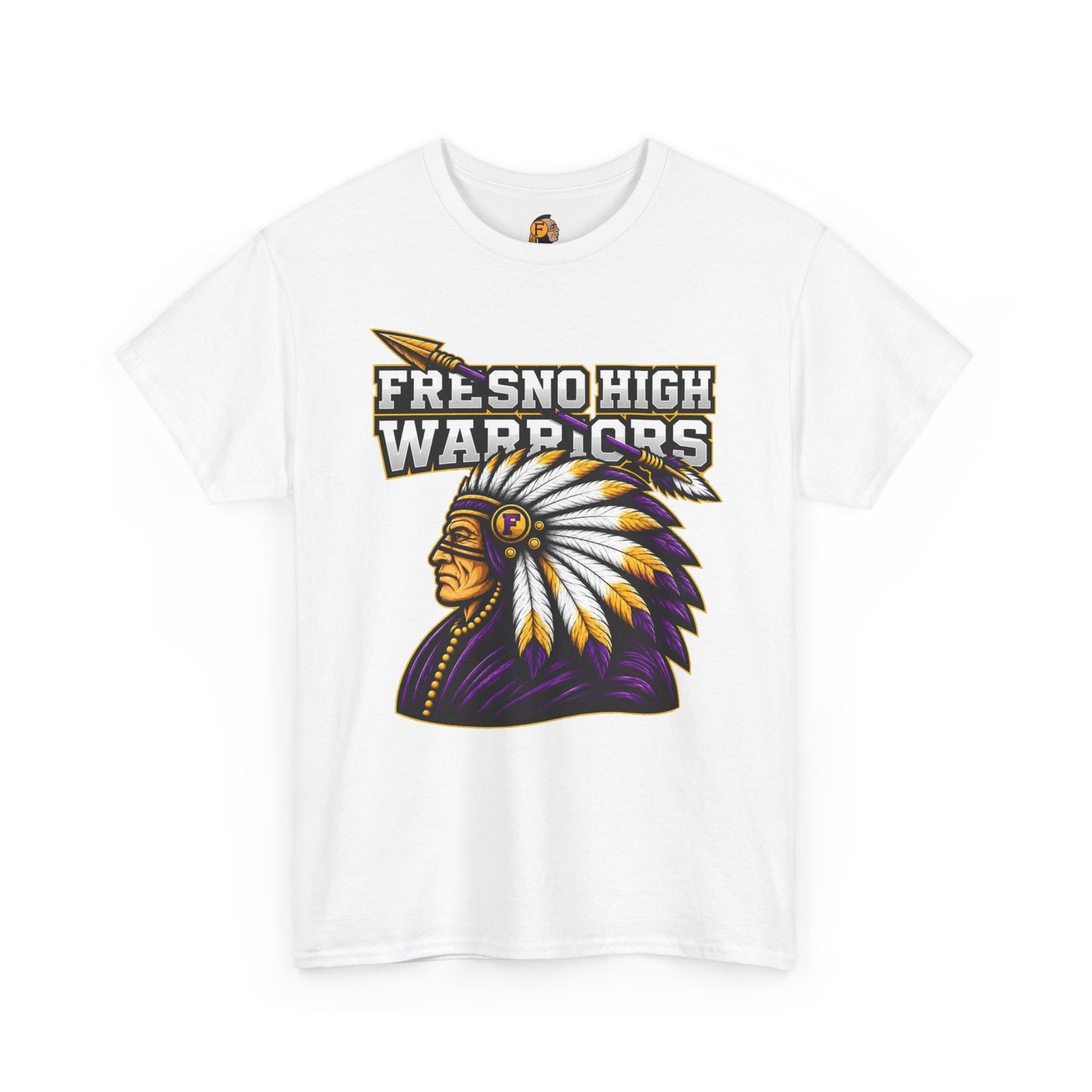 Fresno High Warriors Spear 2026 Unisex Heavy Cotton Tee