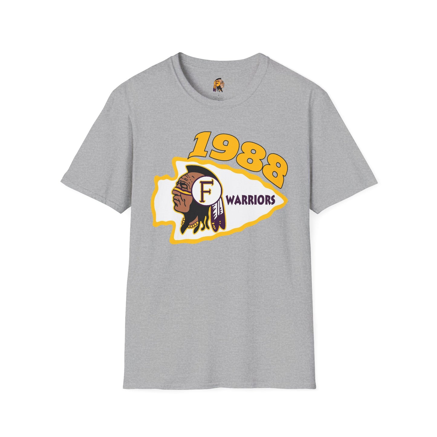 1988 Warriors Vintage Logo T-Shirt