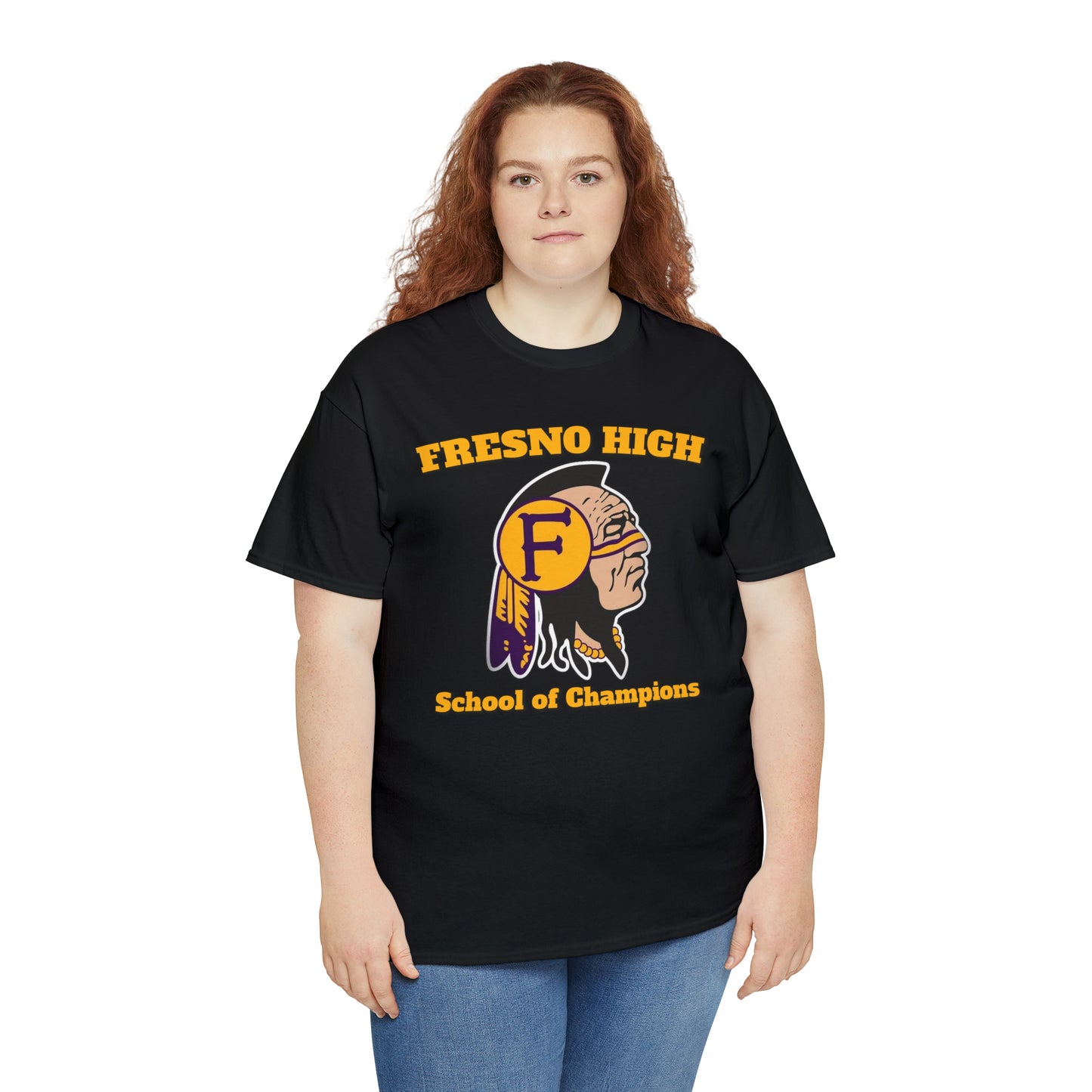 Fresno High School of Champions - Unisex Heavy Cotton Tee