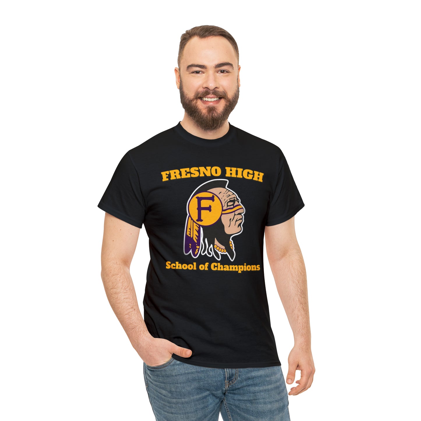 Fresno High School of Champions - Unisex Heavy Cotton Tee