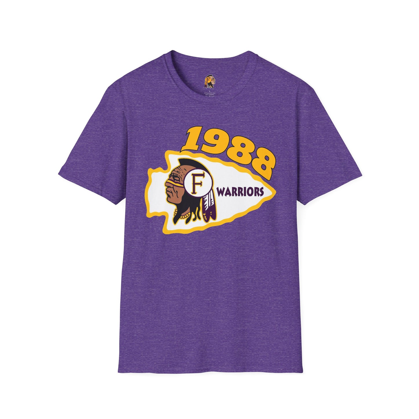 1988 Warriors Vintage Logo T-Shirt