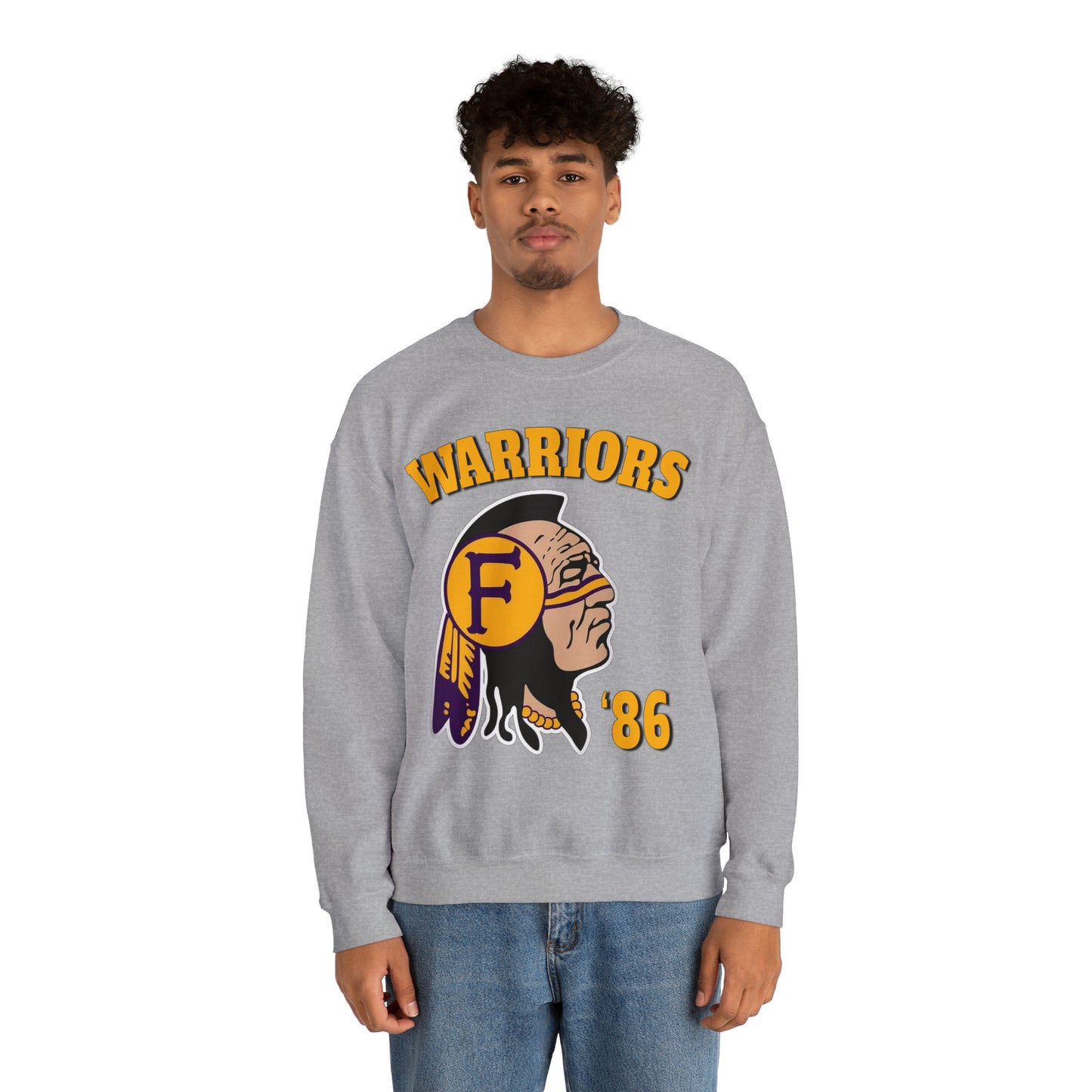 Warriors 86 - Unisex Heavy Blend™ Crewneck Sweatshirt