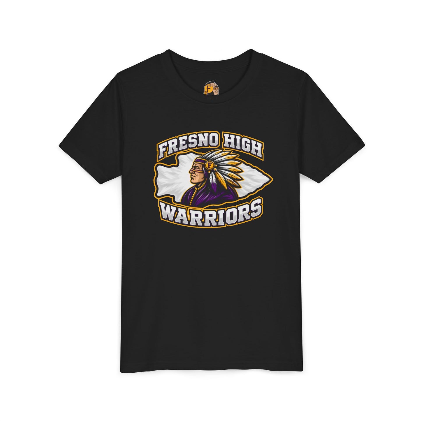 Youth Tee - Fresno High Warriors Logo Shirt