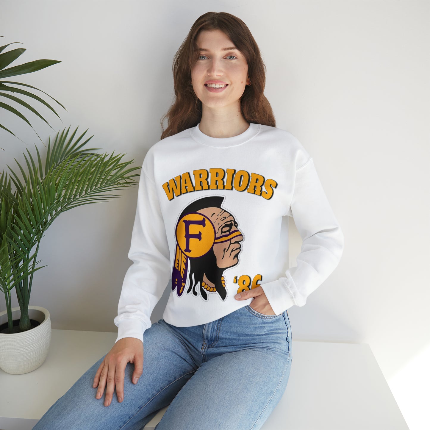 Warriors 86 - Unisex Heavy Blend™ Crewneck Sweatshirt