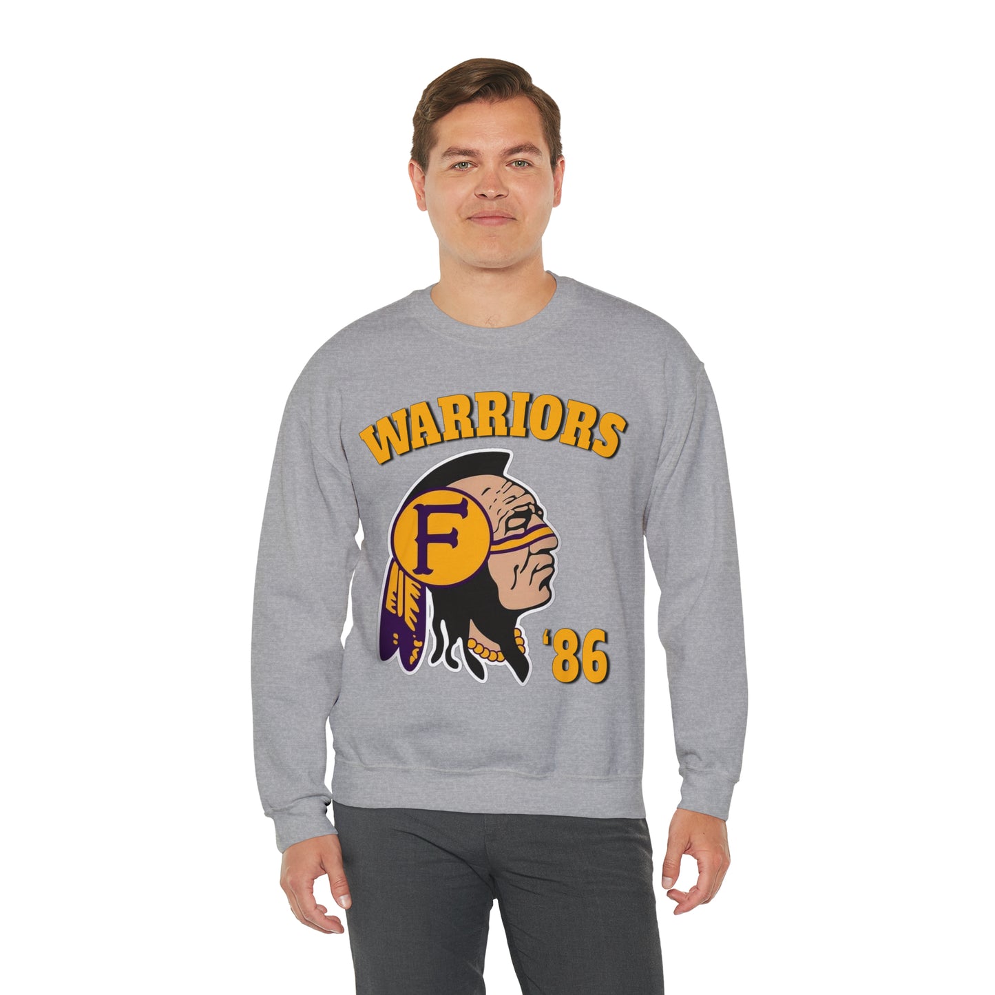 Warriors 86 - Unisex Heavy Blend™ Crewneck Sweatshirt