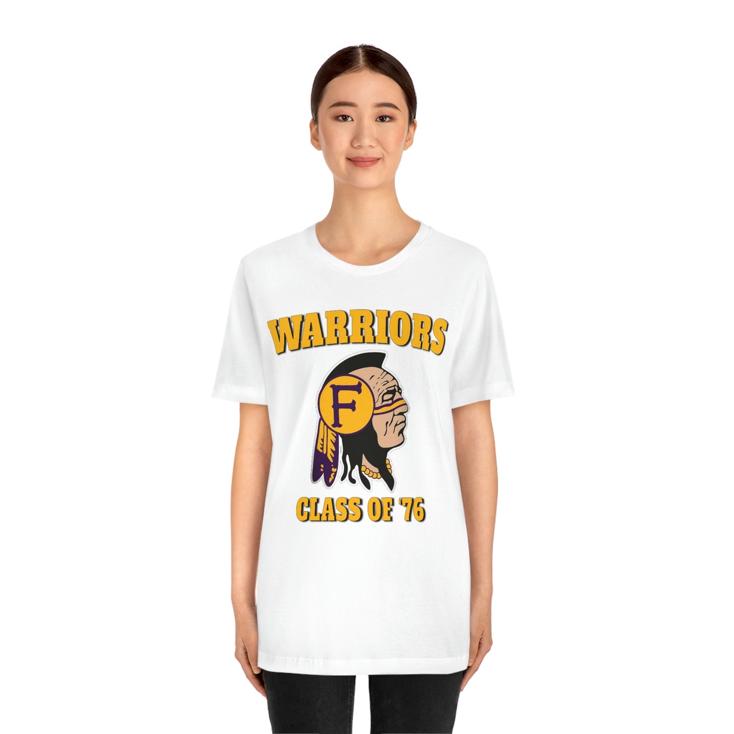 Class of '76 Warriors - Unisex Jersey Short Sleeve Tee