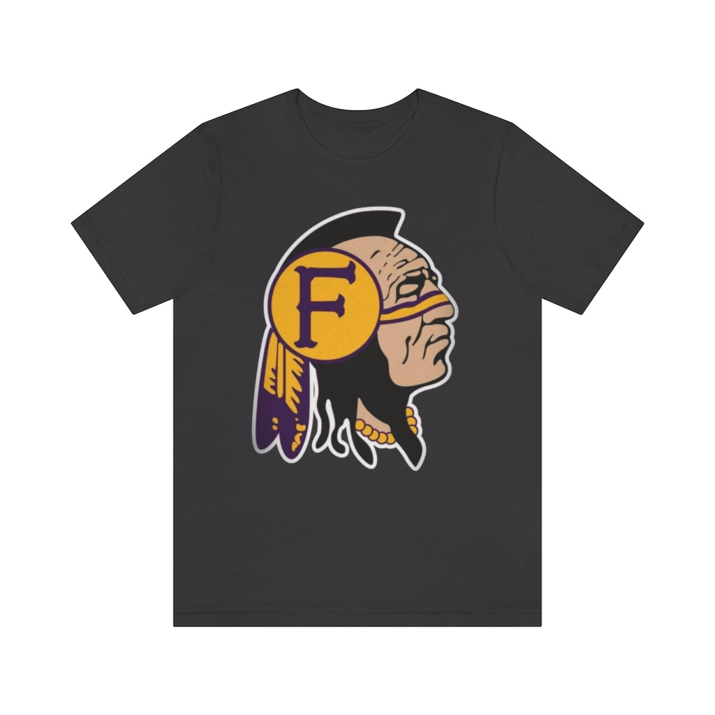 Fresno High Warriors Indian Head - Unisex Jersey Short Sleeve Tee