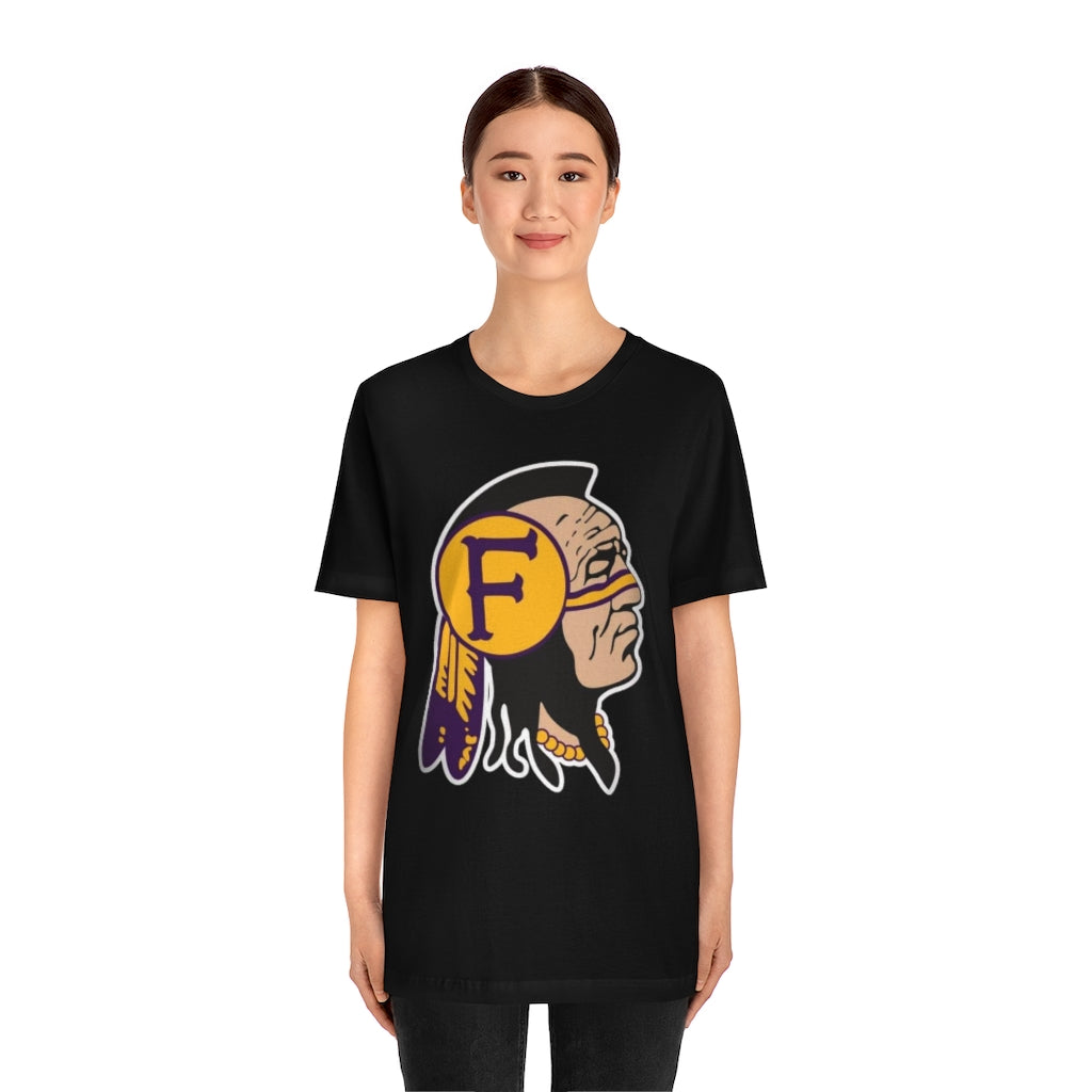 Fresno High Warriors Indian Head - Unisex Jersey Short Sleeve Tee