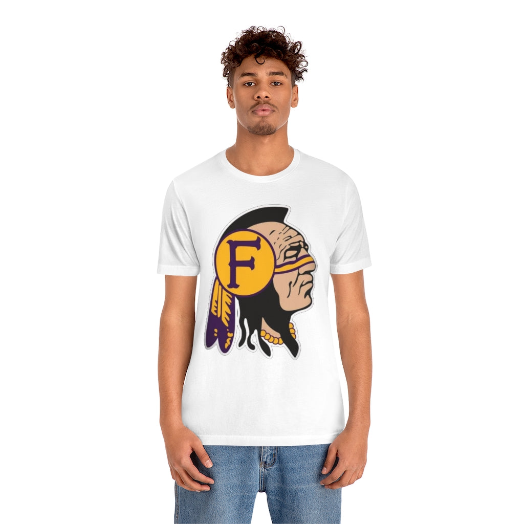 Fresno High Warriors Indian Head - Unisex Jersey Short Sleeve Tee