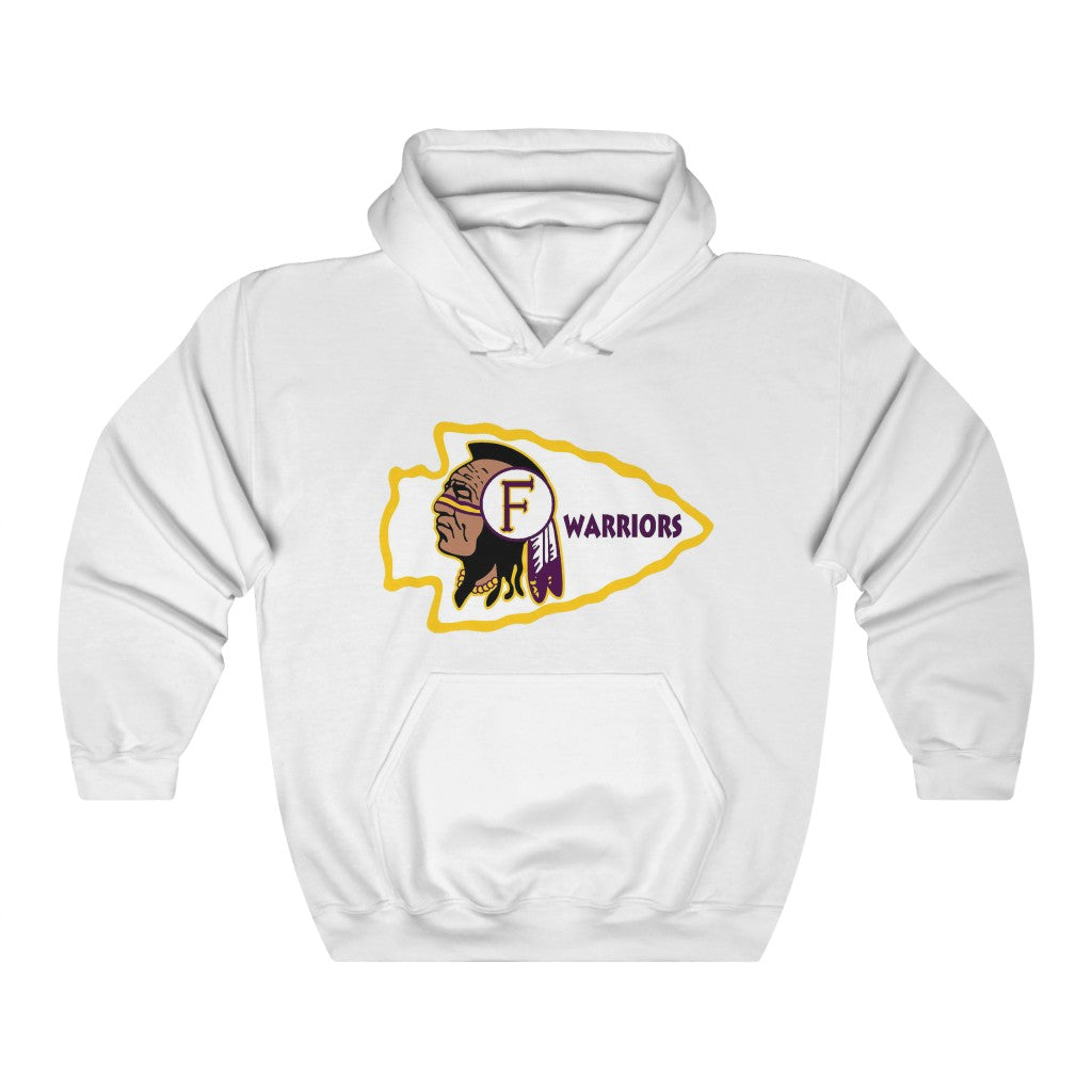 Fresno High Warriors Hoodie - Unisex Heavy Blend™ Hooded Sweatshirt