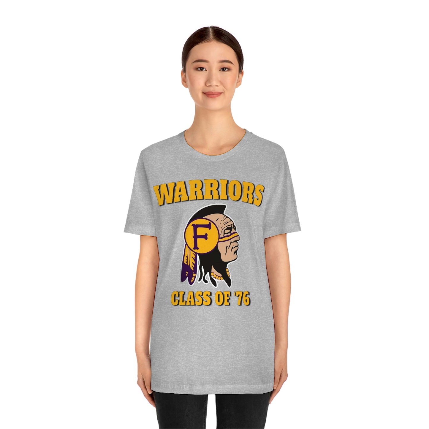 Class of '76 Warriors - Unisex Jersey Short Sleeve Tee