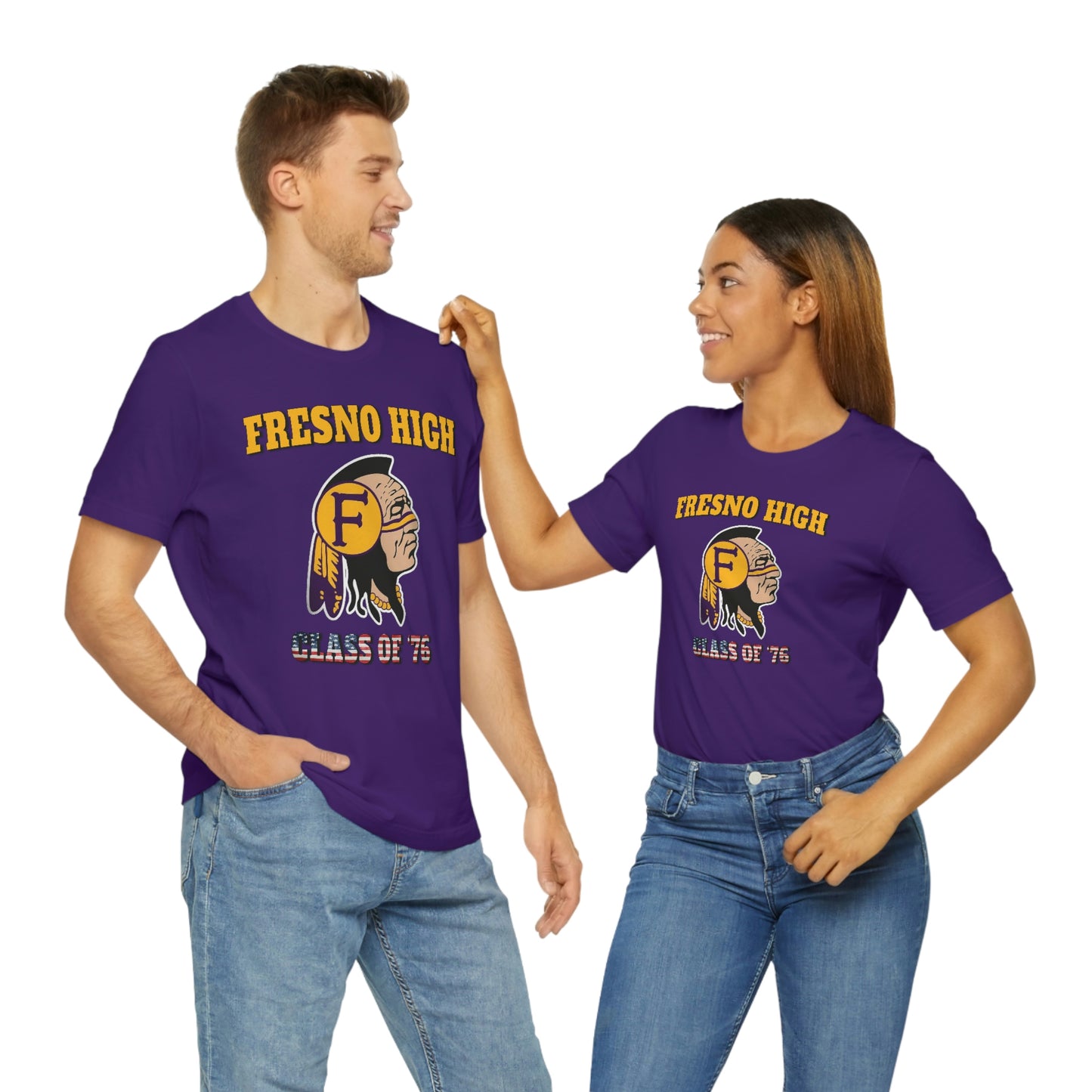 Fresno High Class of '76 - Unisex Jersey Short Sleeve Tee