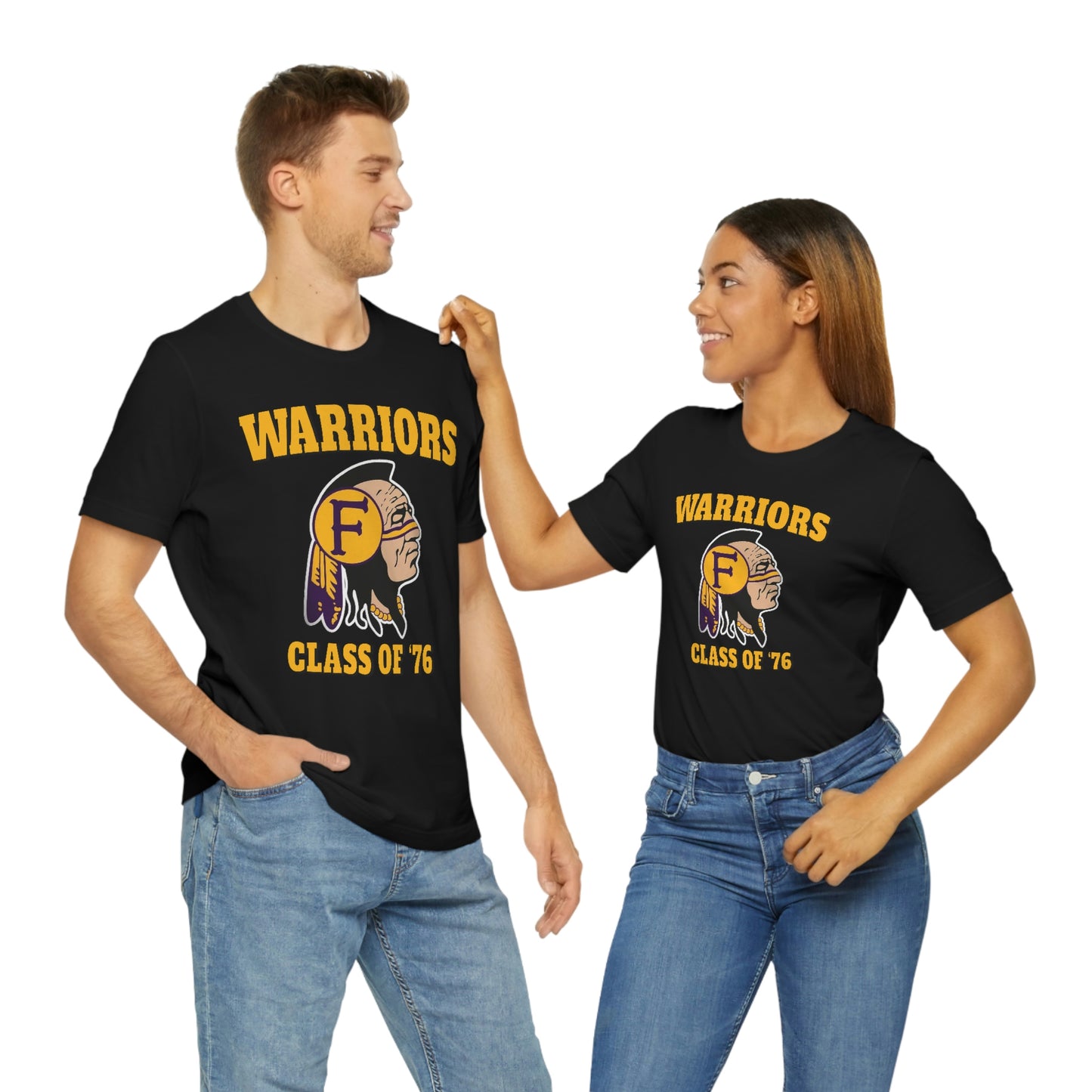 Class of '76 Warriors - Unisex Jersey Short Sleeve Tee