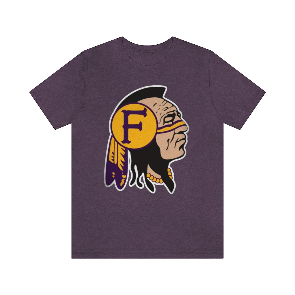 Fresno High Warriors Indian Head - Unisex Jersey Short Sleeve Tee