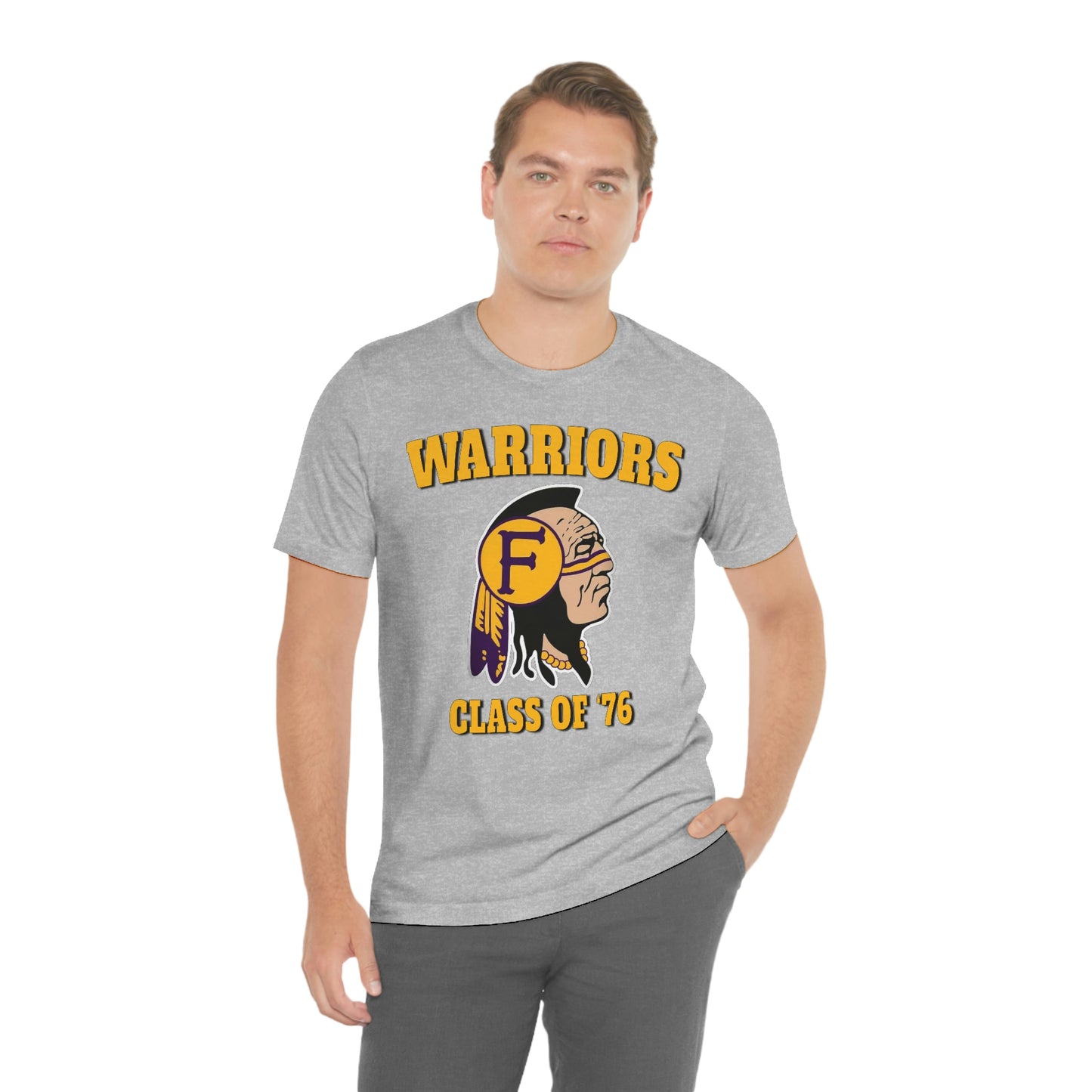 Class of '76 Warriors - Unisex Jersey Short Sleeve Tee