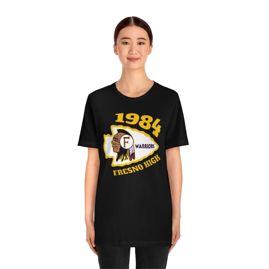 Fresno High Warriors 1984 - Unisex Jersey Short Sleeve Tee