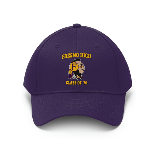 Fresno High Class of '76 - Unisex Twill Hat