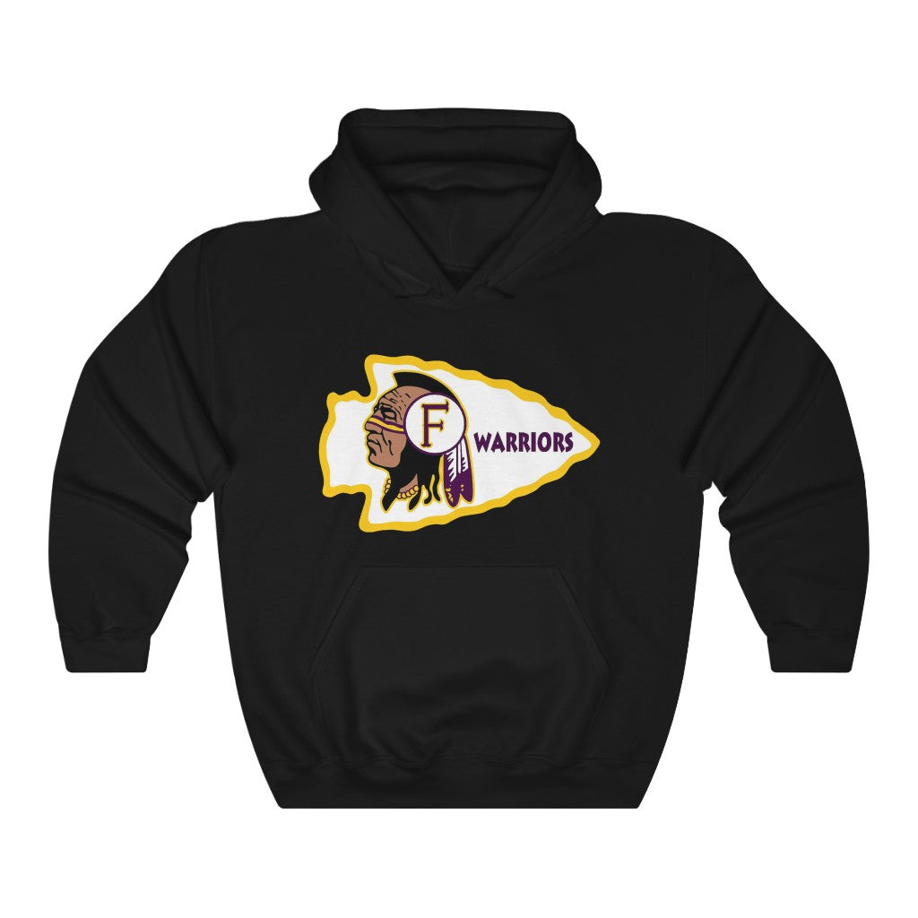 Fresno High Warriors Hoodie - Unisex Heavy Blend™ Hooded Sweatshirt