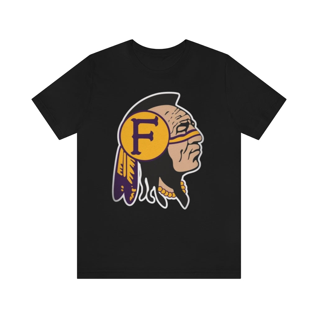 Fresno High Warriors Indian Head - Unisex Jersey Short Sleeve Tee