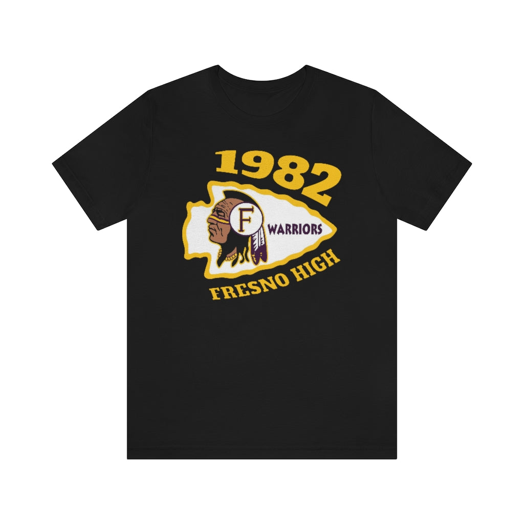 1982 Fresno High Warriors - Unisex Jersey Short Sleeve Tee Bella Canvas 3001