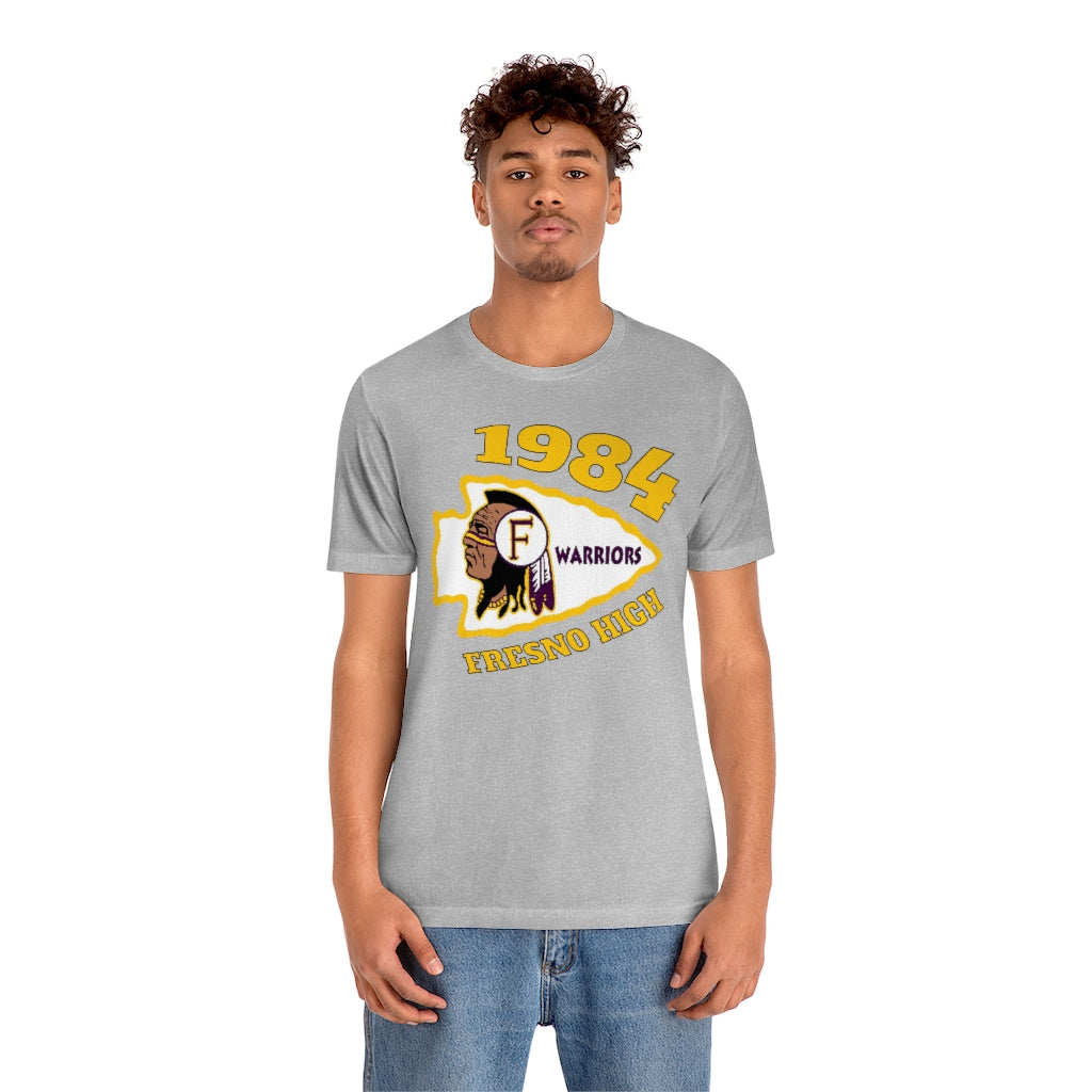 Fresno High Warriors 1984 - Unisex Jersey Short Sleeve Tee