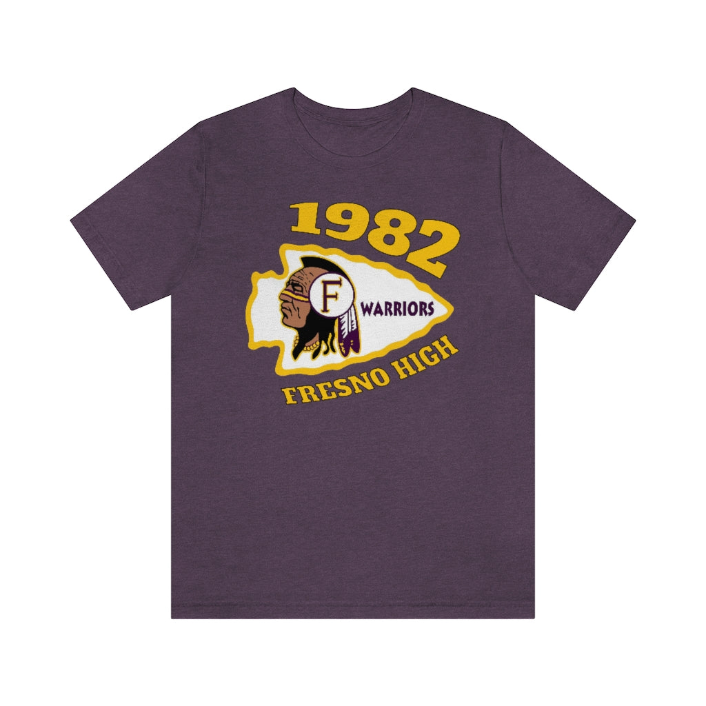 1982 Fresno High Warriors - Unisex Jersey Short Sleeve Tee Bella Canvas 3001