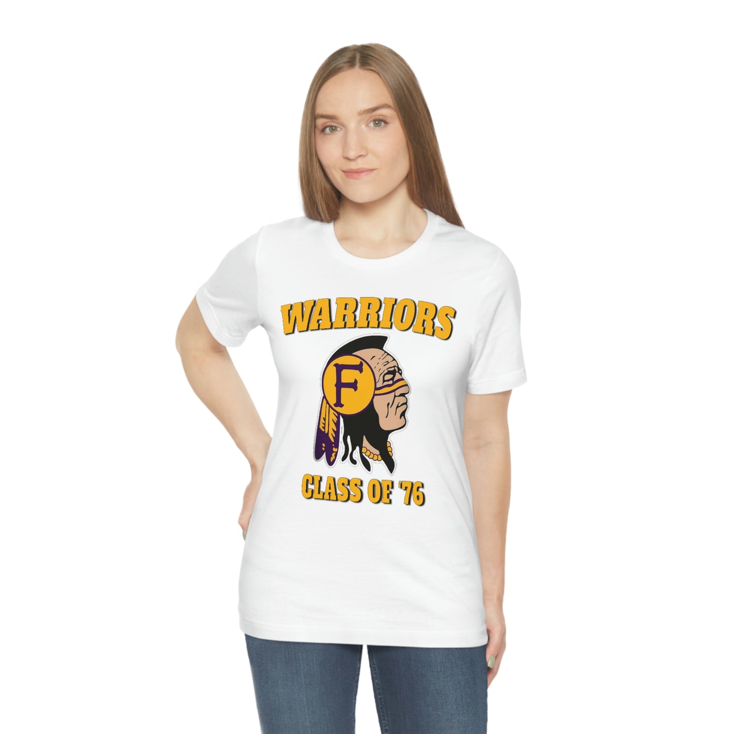 Class of '76 Warriors - Unisex Jersey Short Sleeve Tee