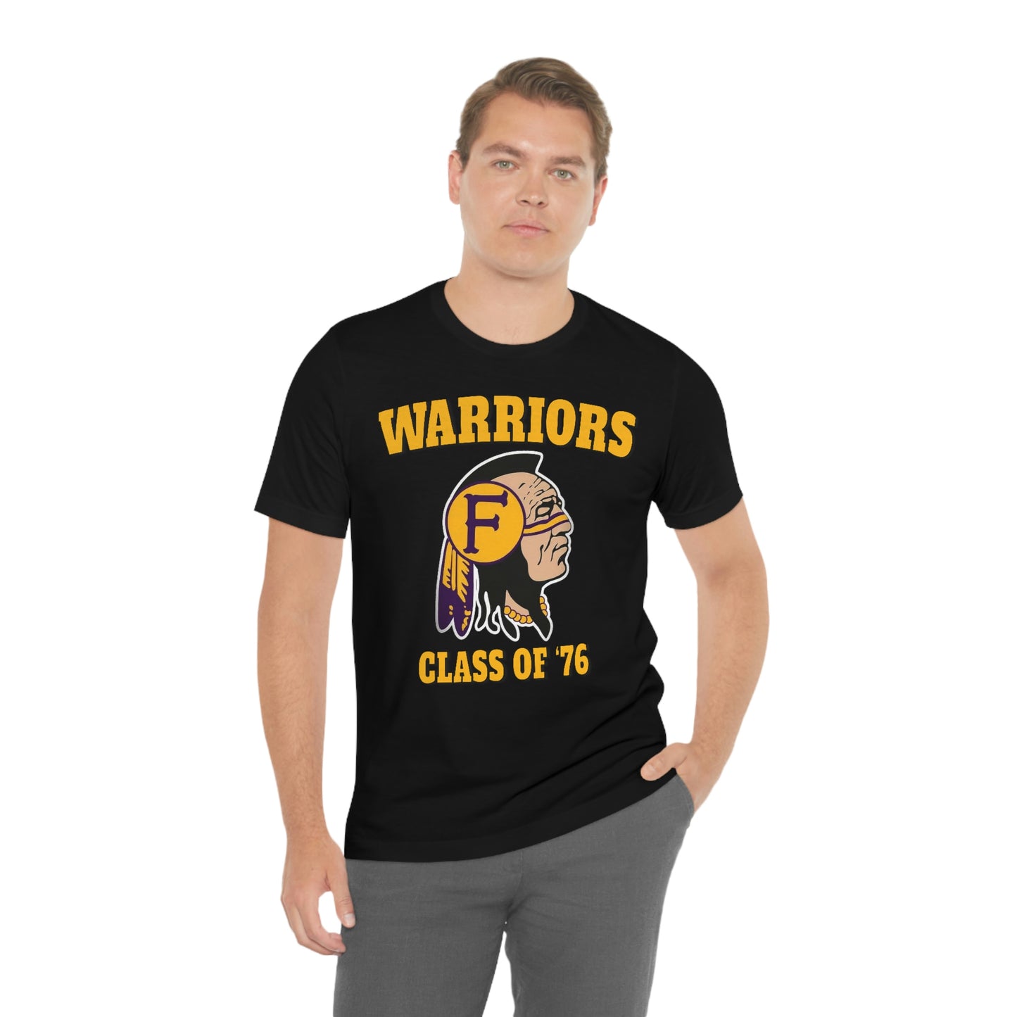 Class of '76 Warriors - Unisex Jersey Short Sleeve Tee