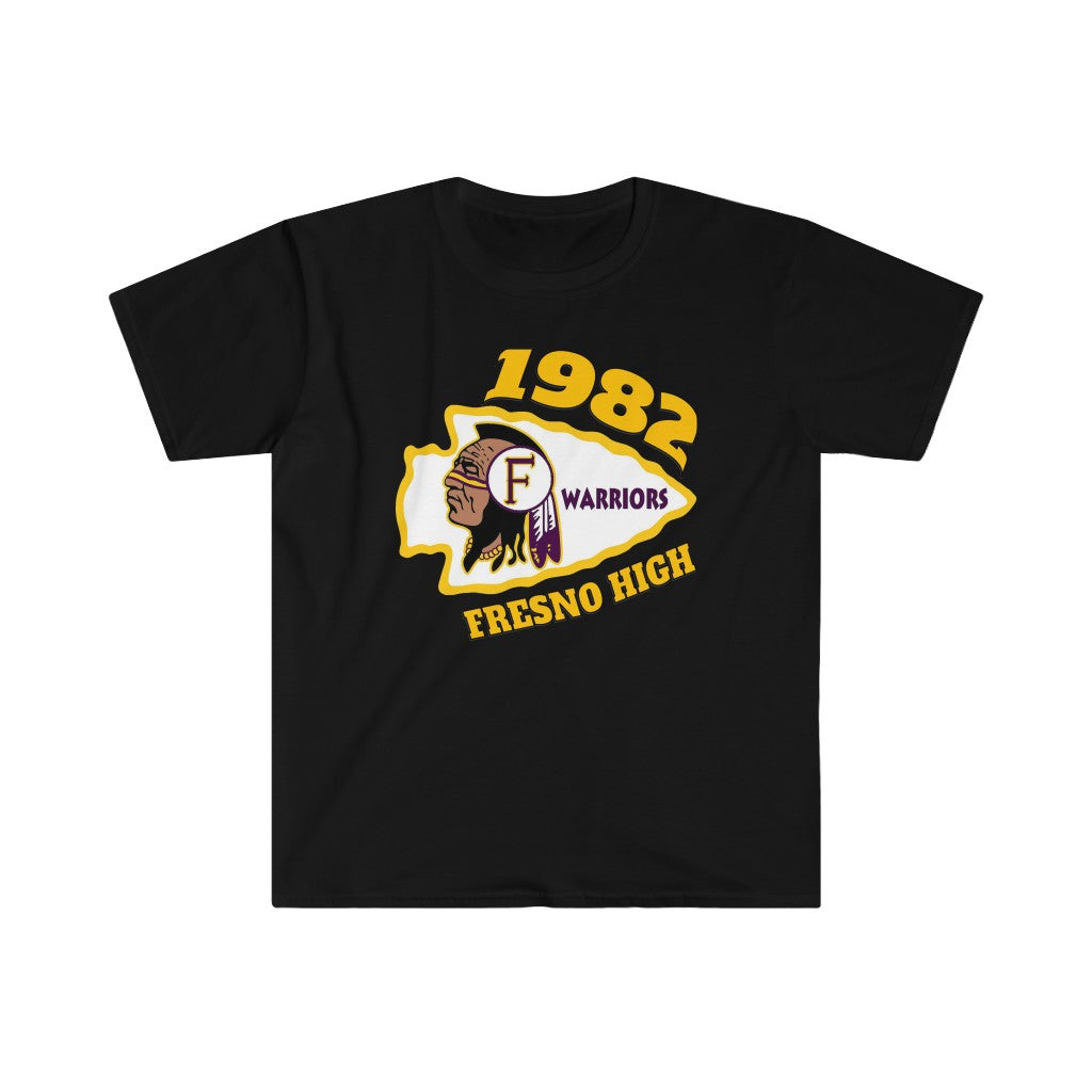 1982 Fresno High Warriors 2 - Unisex Softstyle T-Shirt