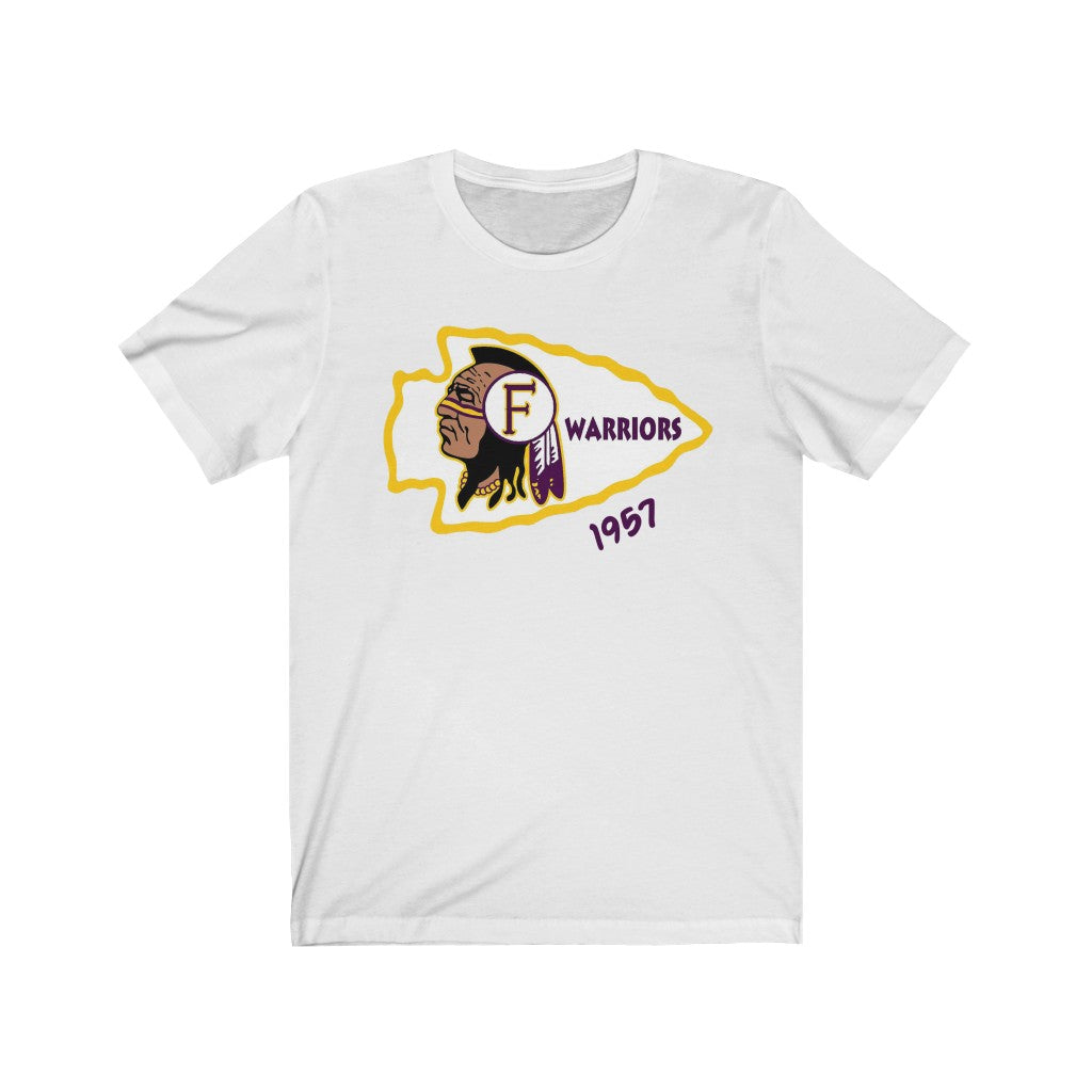 Fresno High Warriors 1957 - Unisex Jersey Short Sleeve Tee