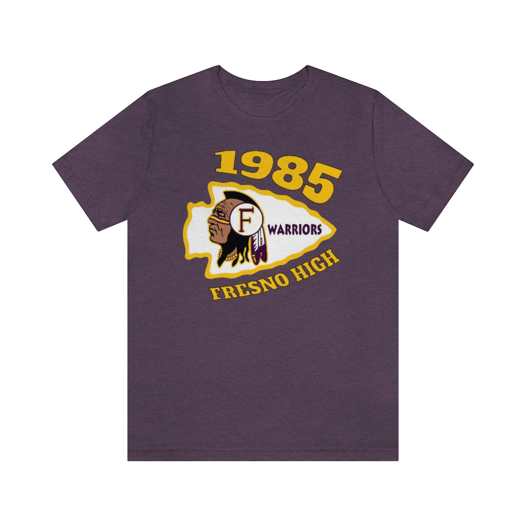 Fresno High Warriors 1985 - Unisex Jersey Short Sleeve Tee