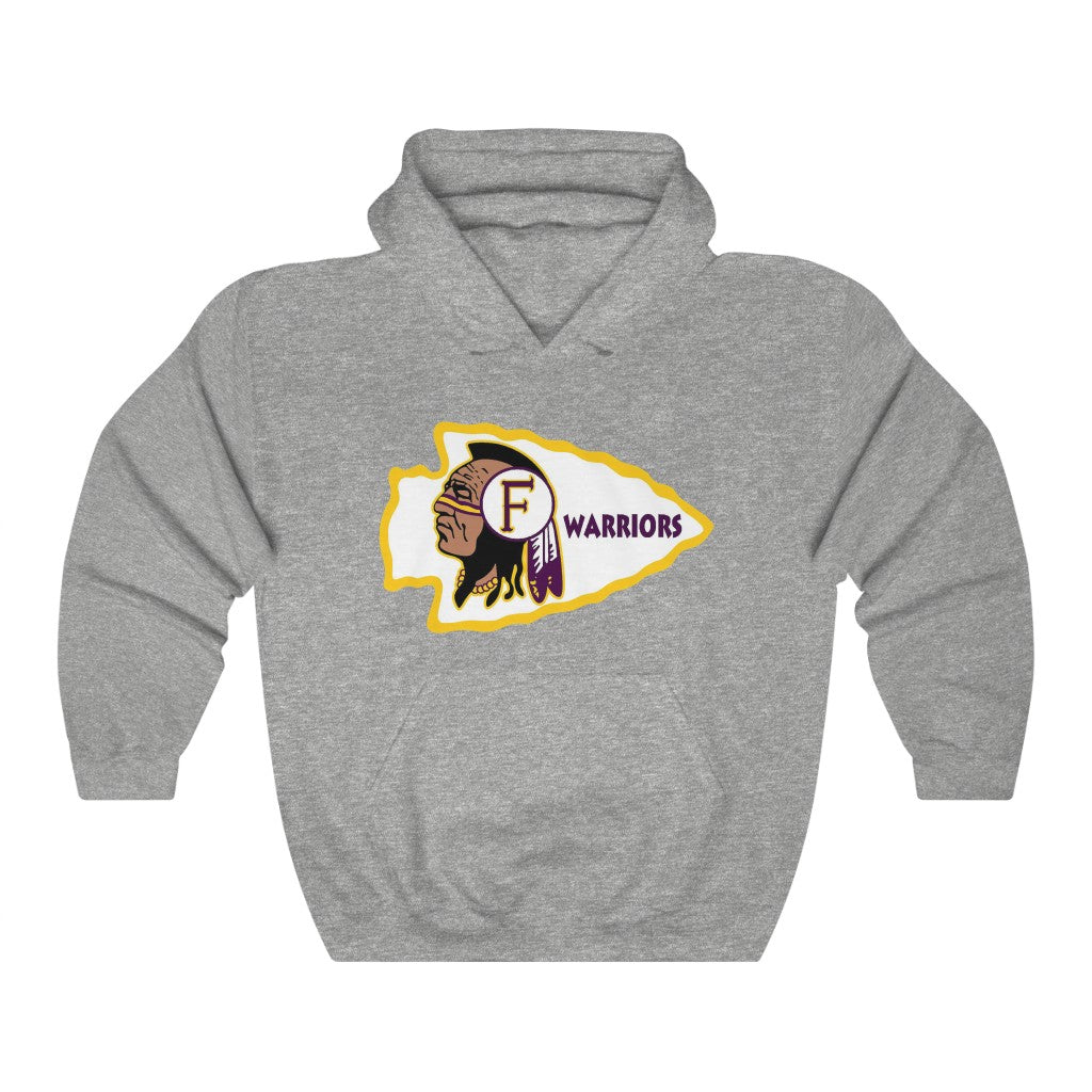 Fresno High Warriors Hoodie - Unisex Heavy Blend™ Hooded Sweatshirt