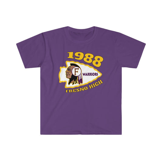 1988 Fresno High School - Unisex Softstyle T-Shirt