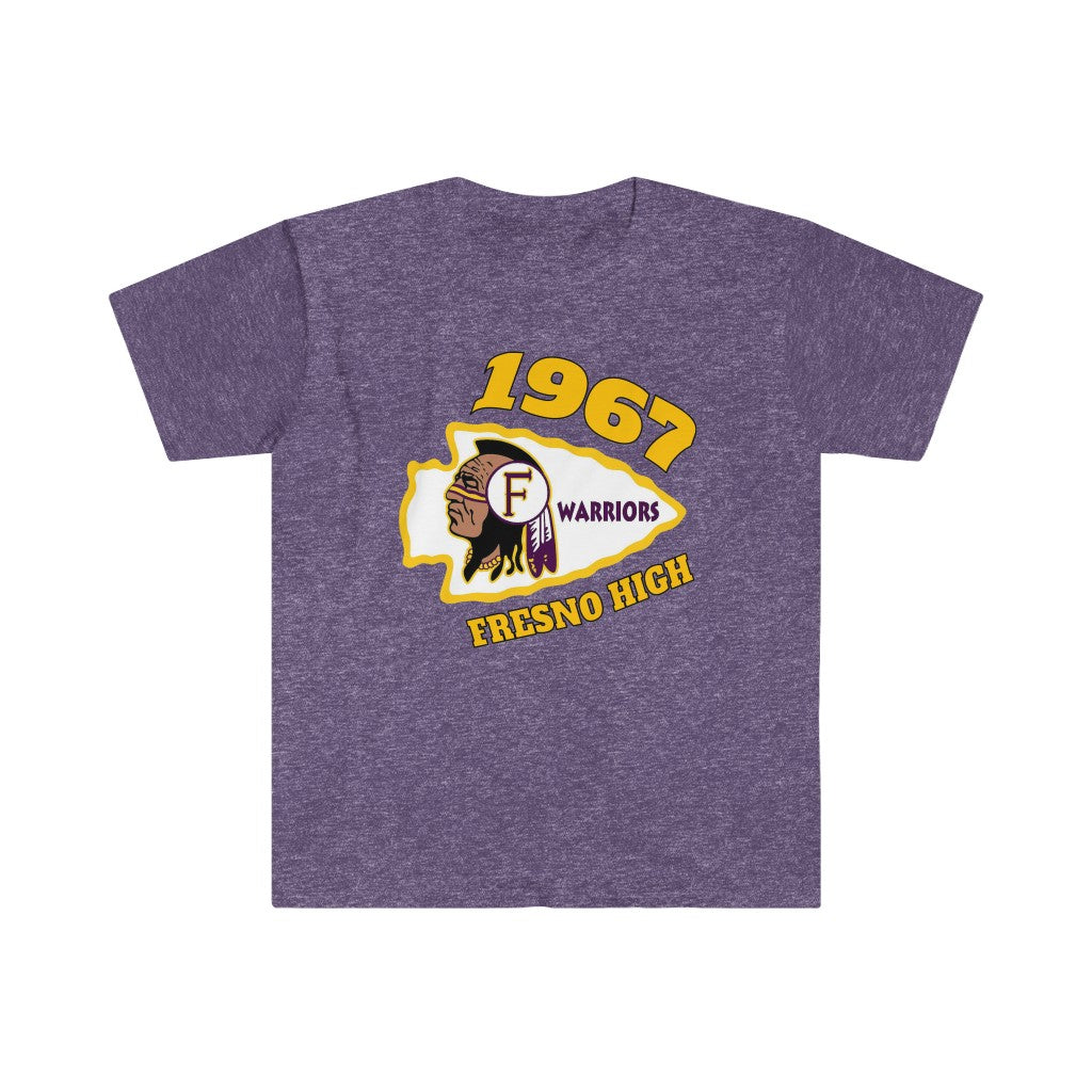 1967 Fresno High Warriors 2 - Unisex Softstyle T-Shirt