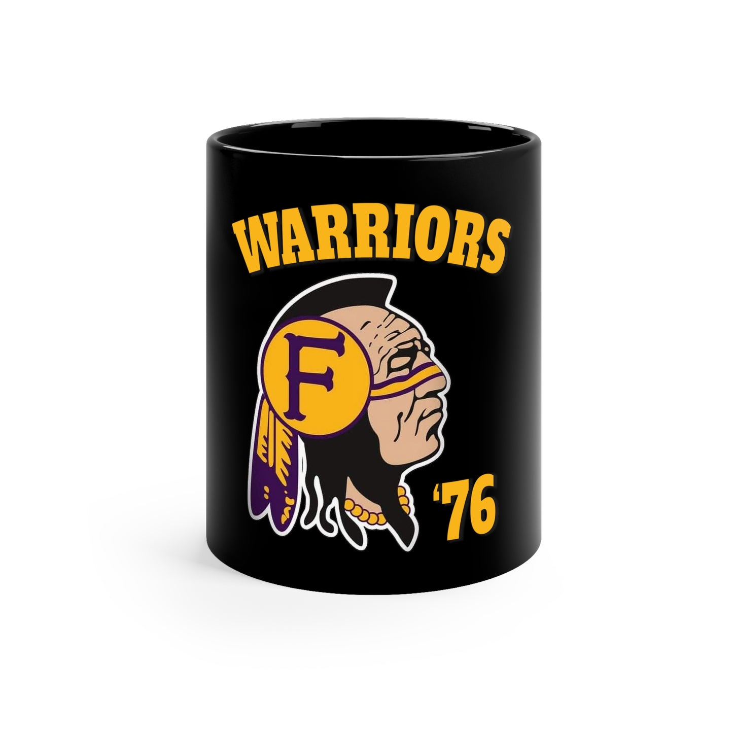 Warriors 76 - 11oz Black Mug